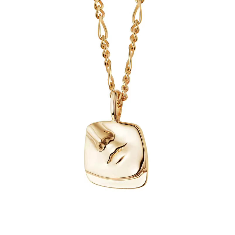 Face Pendant Necklace